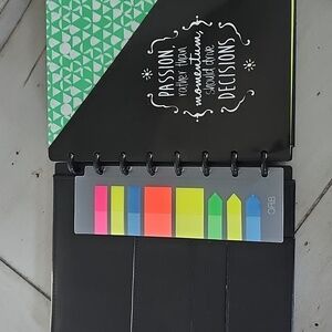 ARC Leather Customizable Notebook Planner & Extra Refill Paper